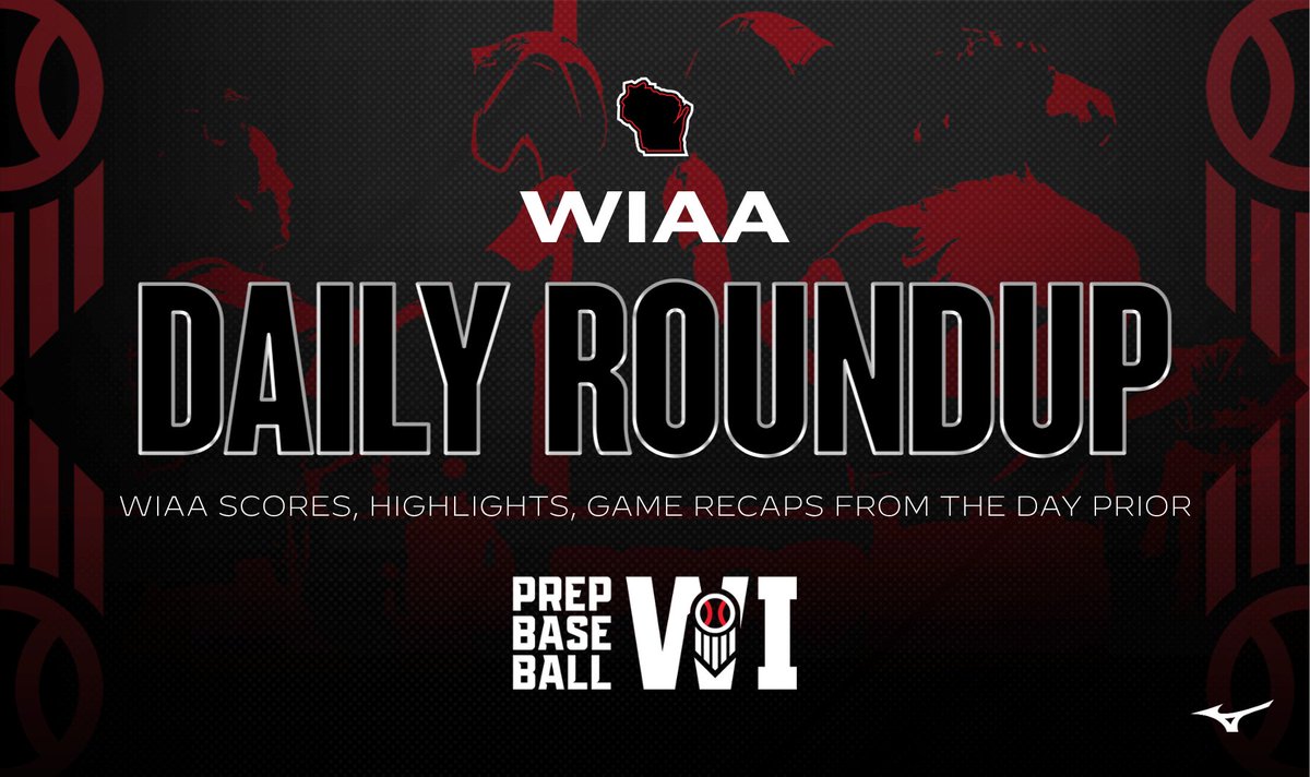 𝐖𝐈𝐀𝐀 𝐃𝐚𝐢𝐥𝐲 𝐑𝐨𝐮𝐧𝐝𝐮𝐩: 𝐀𝐩𝐫𝐢𝐥 𝟏 ⛅ 

💠 No. 15 Marquette upsets No. 4 SPE in early P25 matchup.
💠 Hartford's Brandner was nails for Orioles win.  
💠 MG swats 16-hits in win.
💠 3 RBIs for Wotruba in Red Raider win.

𝐑𝐨𝐮𝐧𝐝𝐮𝐩 📰: prepbsbl.com/4bXCtv3