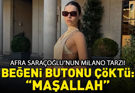 Afra Saraçoğlu'nun Milano tarzı! Beğeni butonu çöktü: "Maşallah" buff.ly/33Pcsgh