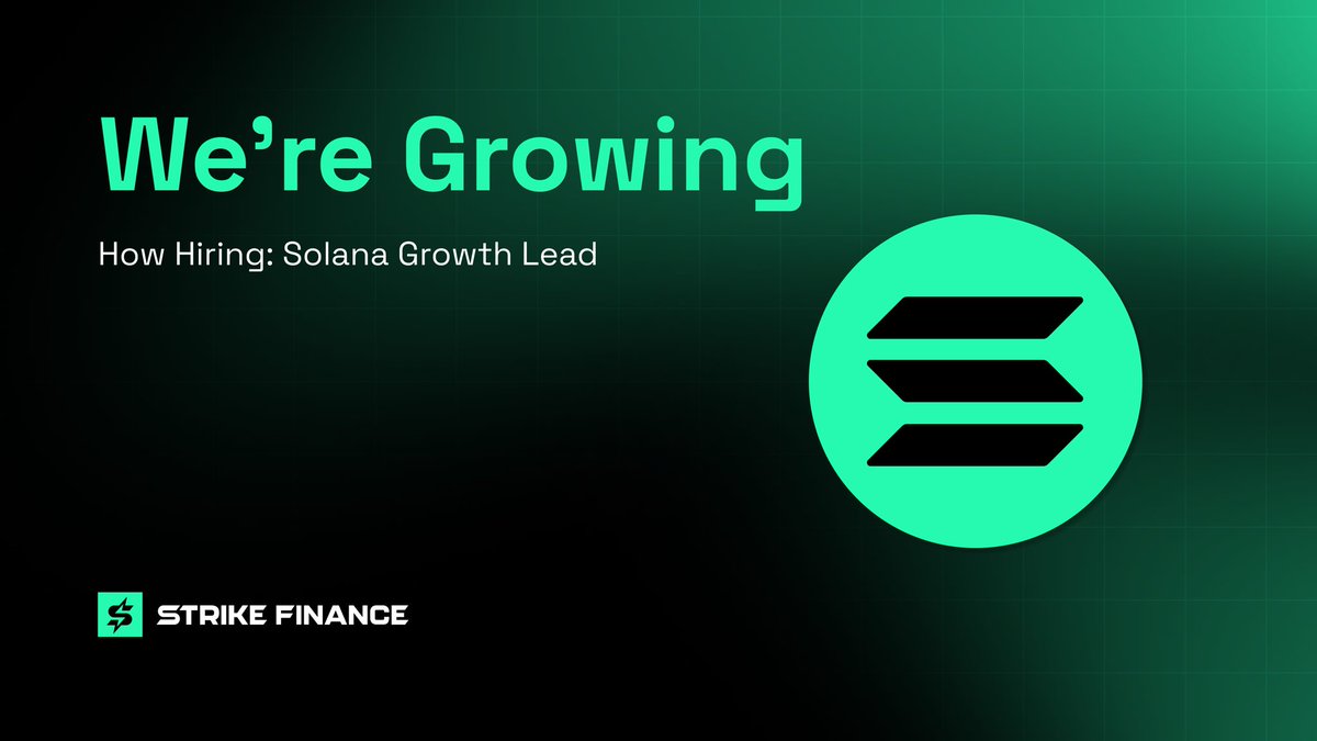 Strike | Onchain Perps tweet media