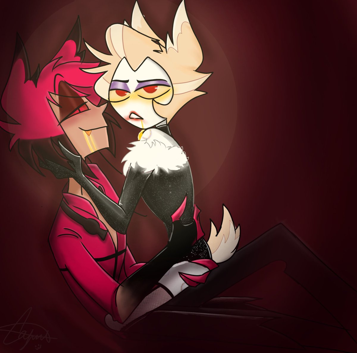 cajitasecret's tweet image. Radioapple jaja un dibujitos📻🍎❤️❤️❤️❤️❤️#radio #HazbinHotel #radioappel