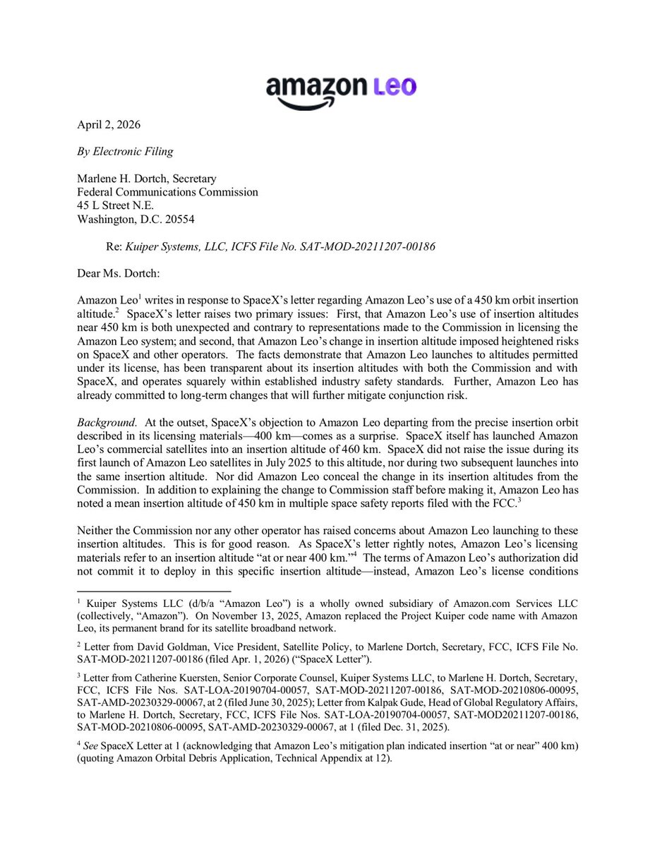 FCC Filing Alerts tweet media