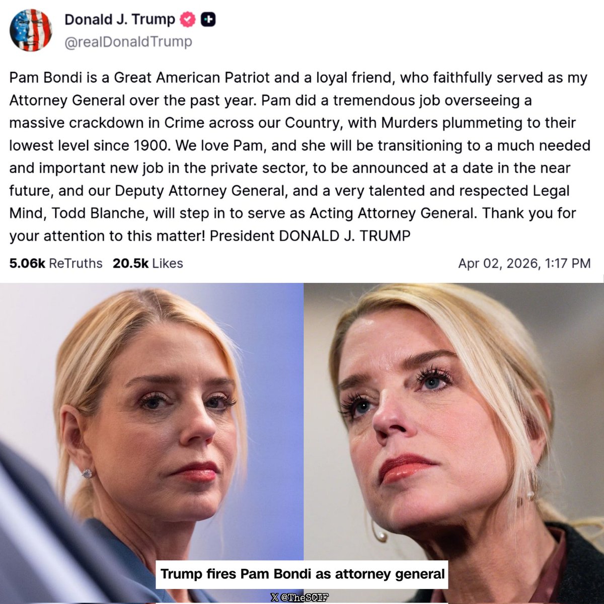 The SCIF tweet media