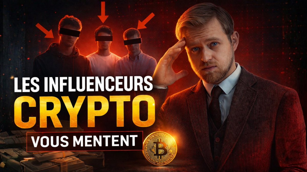 Ruda_Invest's tweet photo. 🤯🚨 les influenceurs crypto VOUS mentent 

Dans cette vidéo je vous parle de leurs plus gros mensonges qui peuvent vous faire perdre des milliers d’euros 💶🤑

Et je vous dis:

❌ Quels influenceurs éviter 
✅ Lesquels je conseille https://t.co/4l3DVmqnmP
