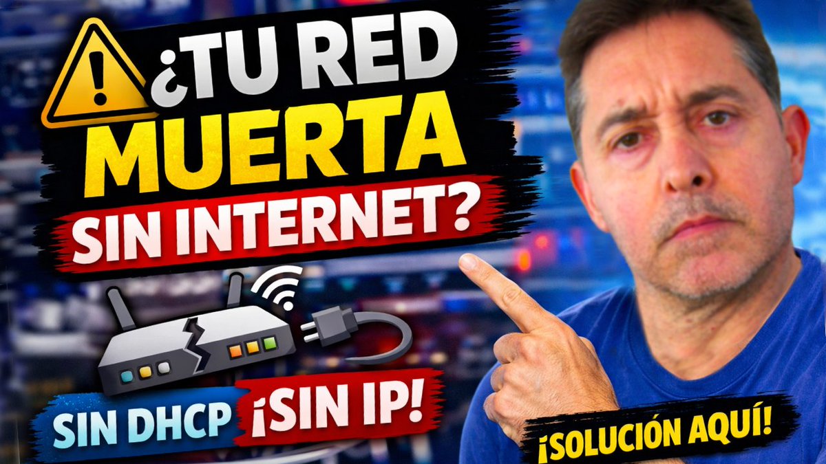 macjosan's tweet image. 🚨 ¿Tu red interna deja de funcionar cuando se cae internet?
LAN vs WAN: lo estás entendiendo mal

➡️ youtu.be/oLMhkPjeQkI

📌 Respuestas a dudas de los seguidores con posibles causas y soluciones
#Redes #Networking #Tecnologia