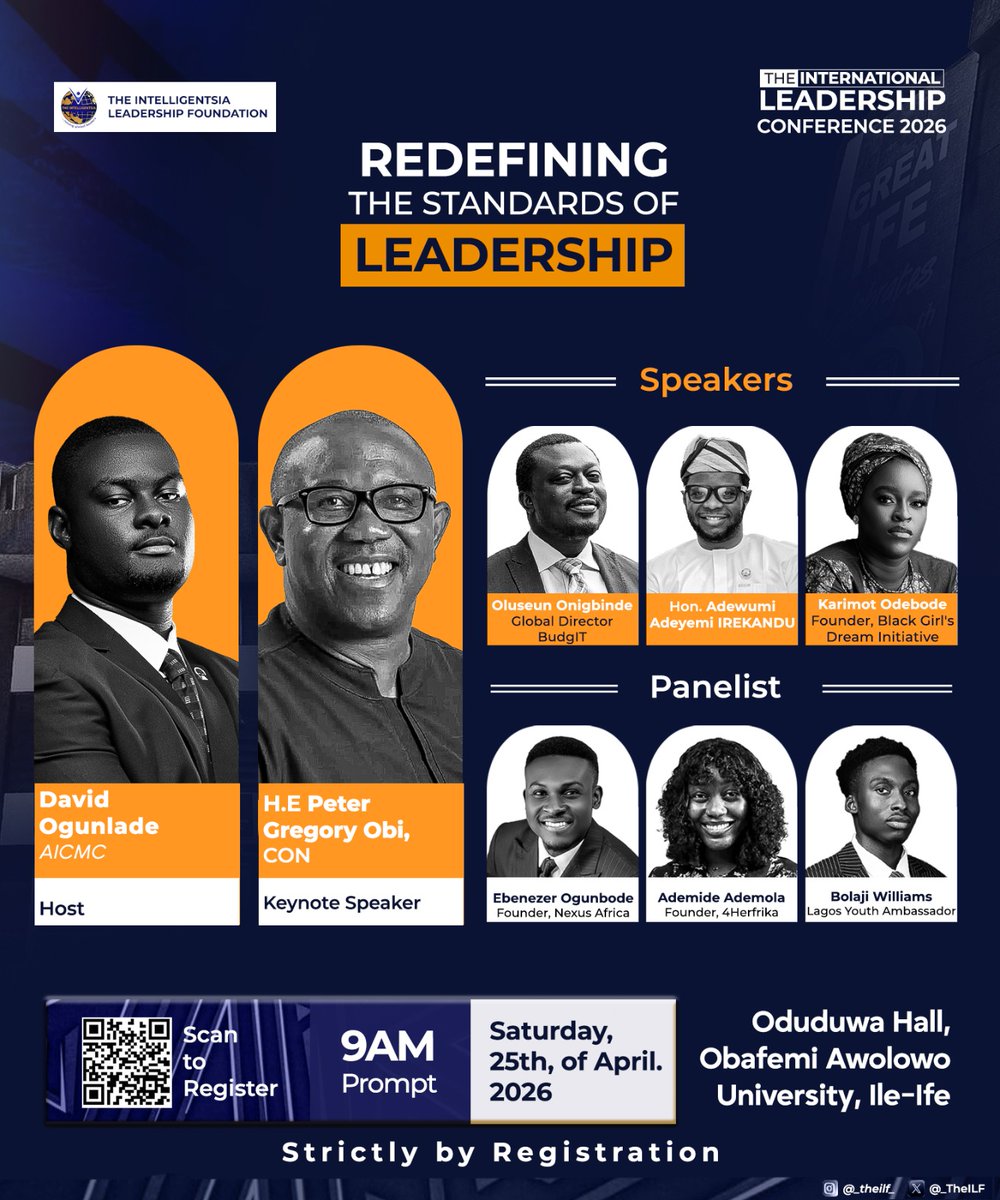 The Intelligentsia Leadership Foundation tweet media