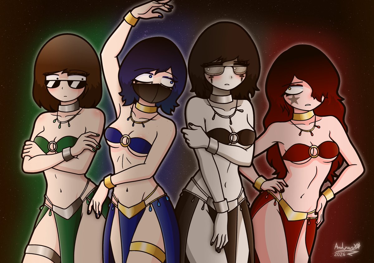 AndurosoDrawing's tweet photo. Hace tiempo que no publicaba algo por acá... Acá tienen unos 4 dibujitos que he hecho a lo largo de lo poco que llevamos del 2026 👉👈
#ocart #originalcharacterart #drawing https://t.co/QCttNg23MV