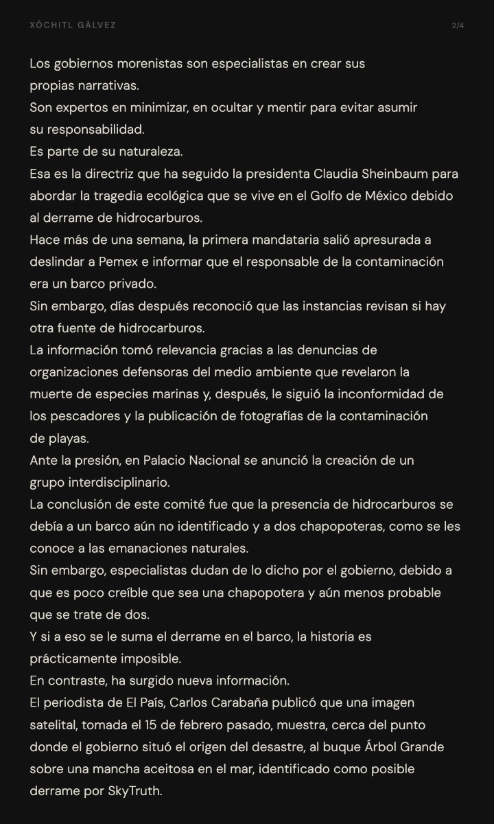 Xóchitl Gálvez Ruiz tweet media