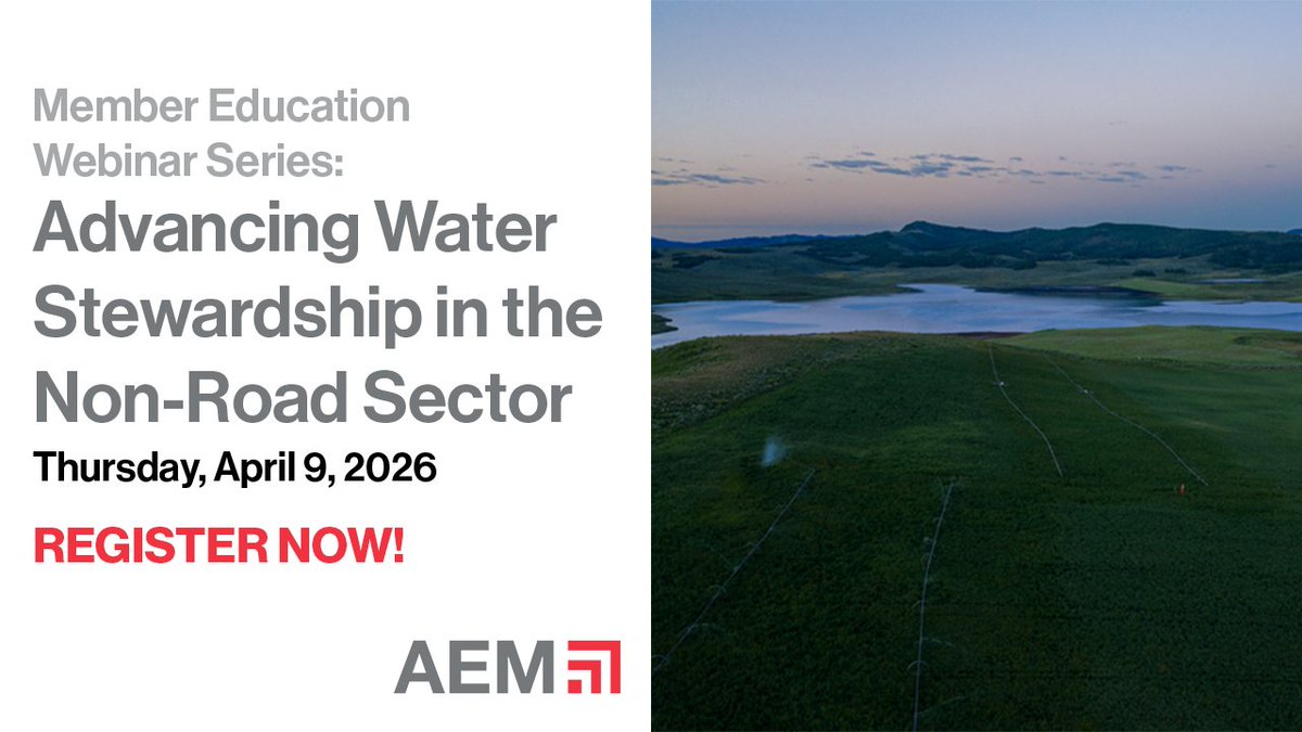 Association of Equipment Manufacturers (AEM) tweet media