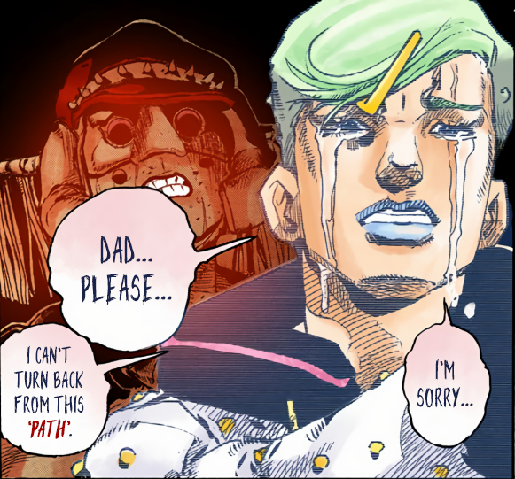 JoJo Manga Panels tweet media