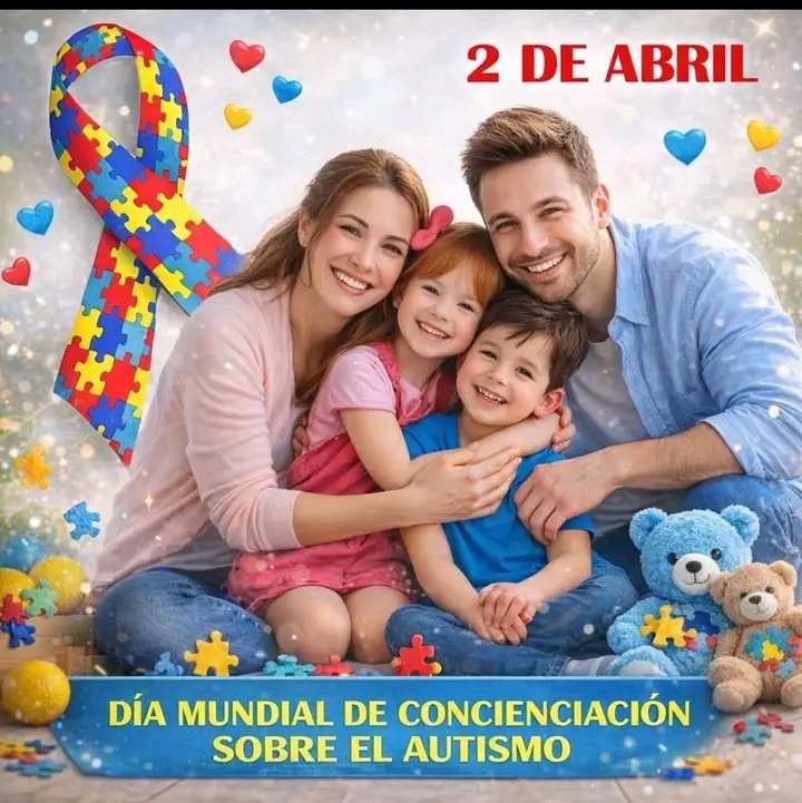 HEdgeMariaE70's tweet photo. FELIZ JUEVES🌿❤️🌿❤️ #DíaDeLaConcienciaciónDelAutismo. @BelkisR58132689 @CubaMined @DgeHE15891 @IHernandez15695  @IsmeliDiazM @JuanRoland44493 https://t.co/MyFpamE0jZ