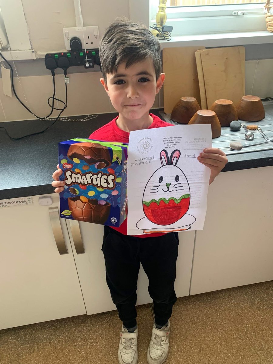 AyresomePrimary's tweet image. Here are our eggcellent competition winners. Thank you to the PTA for donating the chocolate egg prizes and taking the time to judge the winners.
@AdAstraTrust 
#community
#togetherness
#EasterFun