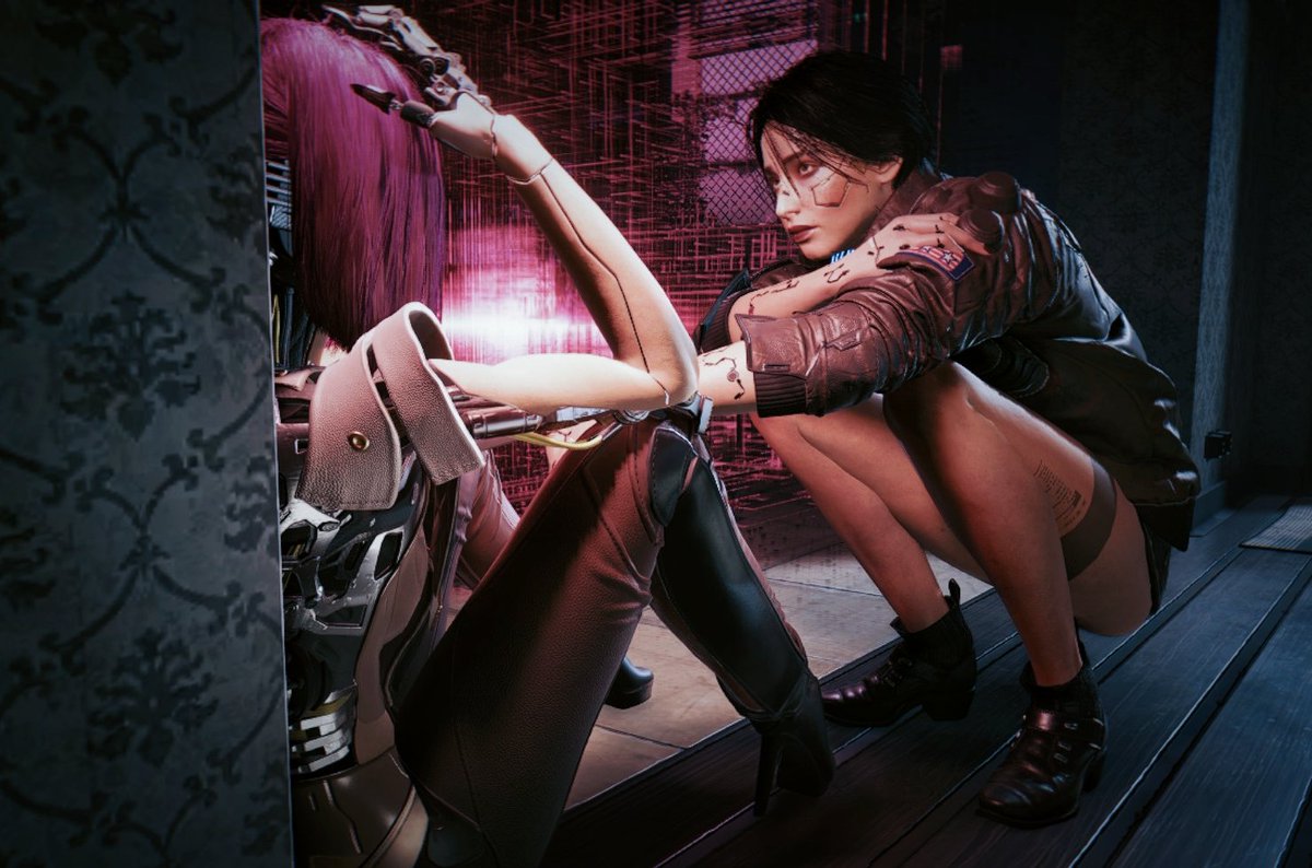 寄生於腦髓的仿生花 tweet media