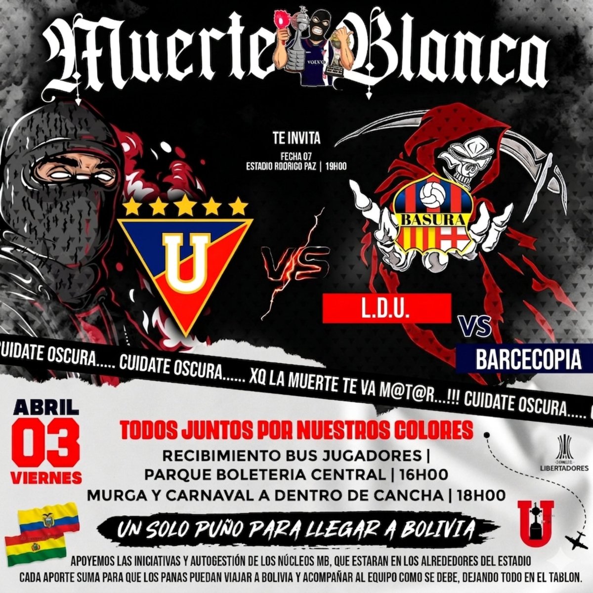 Muerte Blanca Ecuador tweet media