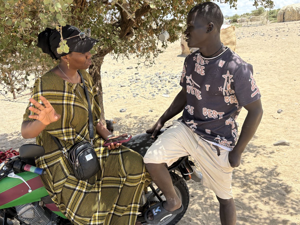 NasiboDuba's tweet photo. Worked in Soit, Paloo, Lorus, and Lenterit villages of Loyangalani, suffering the fate of submerged houses, fish storage unit and roads. They travel long distances to get healthcare. Use lake water for domestic use which is salty and contaminated 
#climatechange #LossandDamage https://t.co/a3RPLzsKVb
