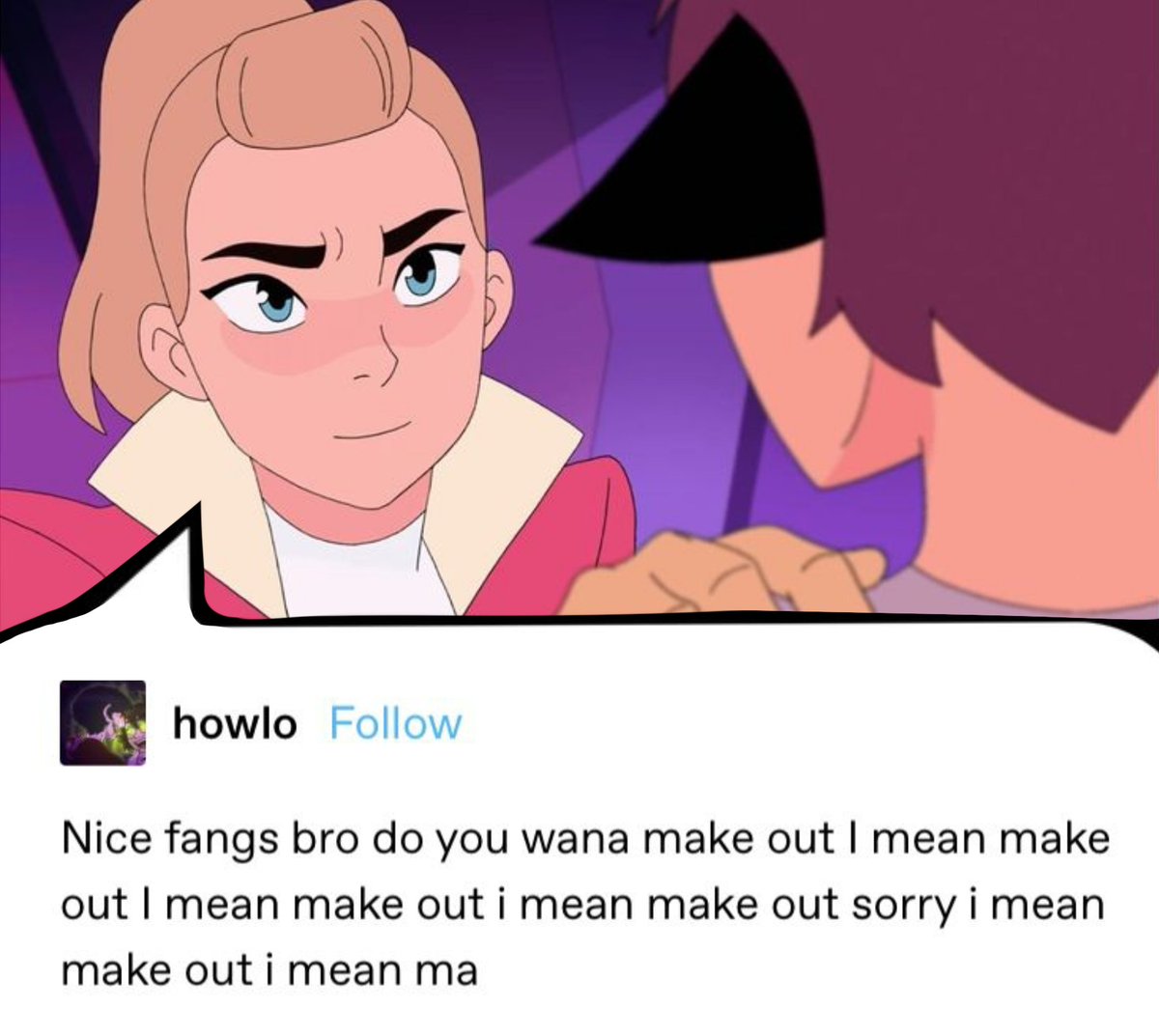 canon dialogue #catradora