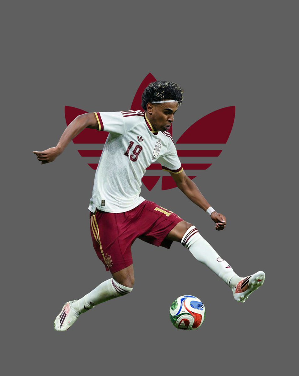 Olasunk20371355's tweet image. LAMINE YAMAL edit #beforeandafter #adidas #yamal #spain #worldcup