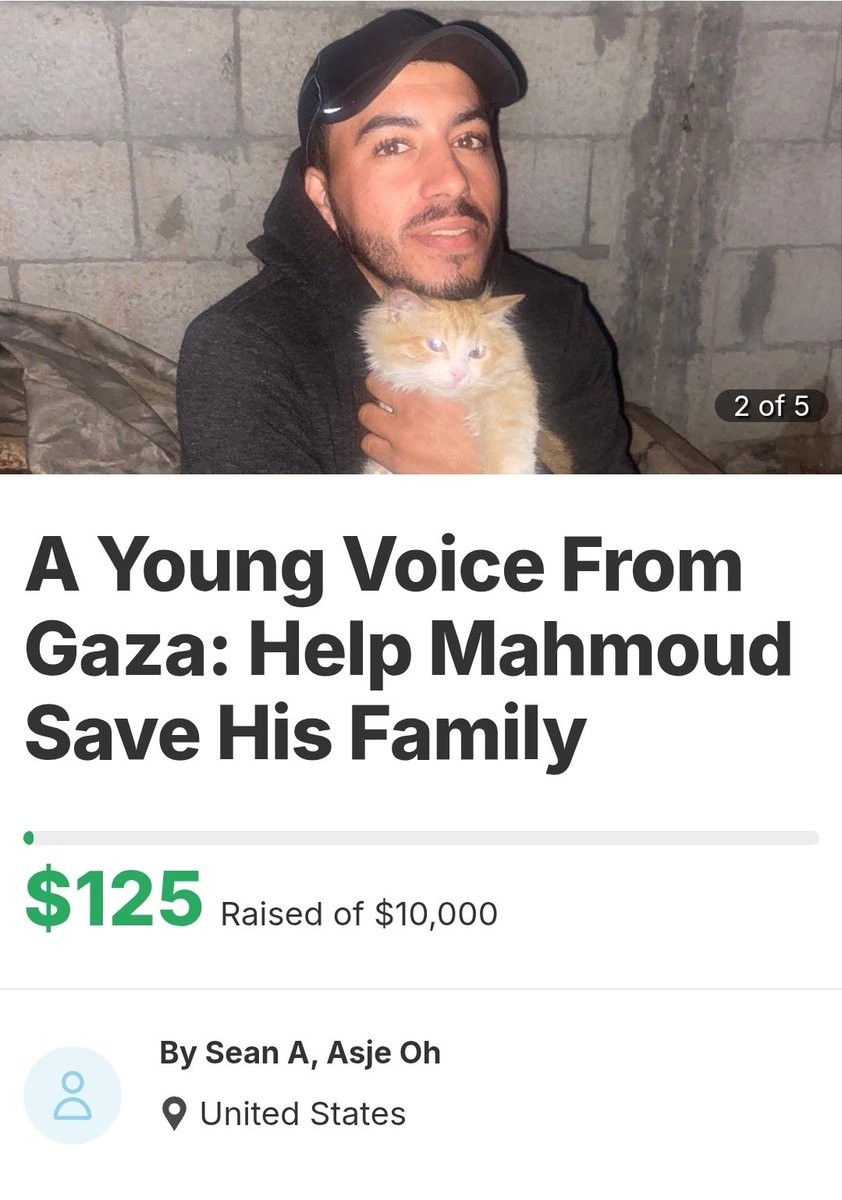 "My name is Mahmoud. I am 21 years old and living in Gaza. I lost my father in an airstrike on our home, and now my family of six is trapped without food, clean water, or safety. Every day feels like a slow death.
​I dream of returning to my university studies and seeing my