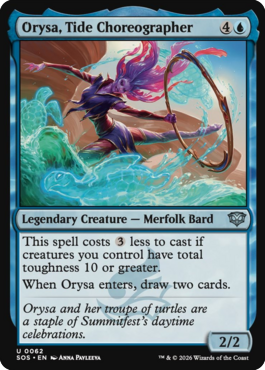 2 mana 2/2 etb draw 2 is incredible if you can enable it! More previews at  https://t.co/hJGKAVgQ6q Source: https://t.co/gLXh8OWTWw