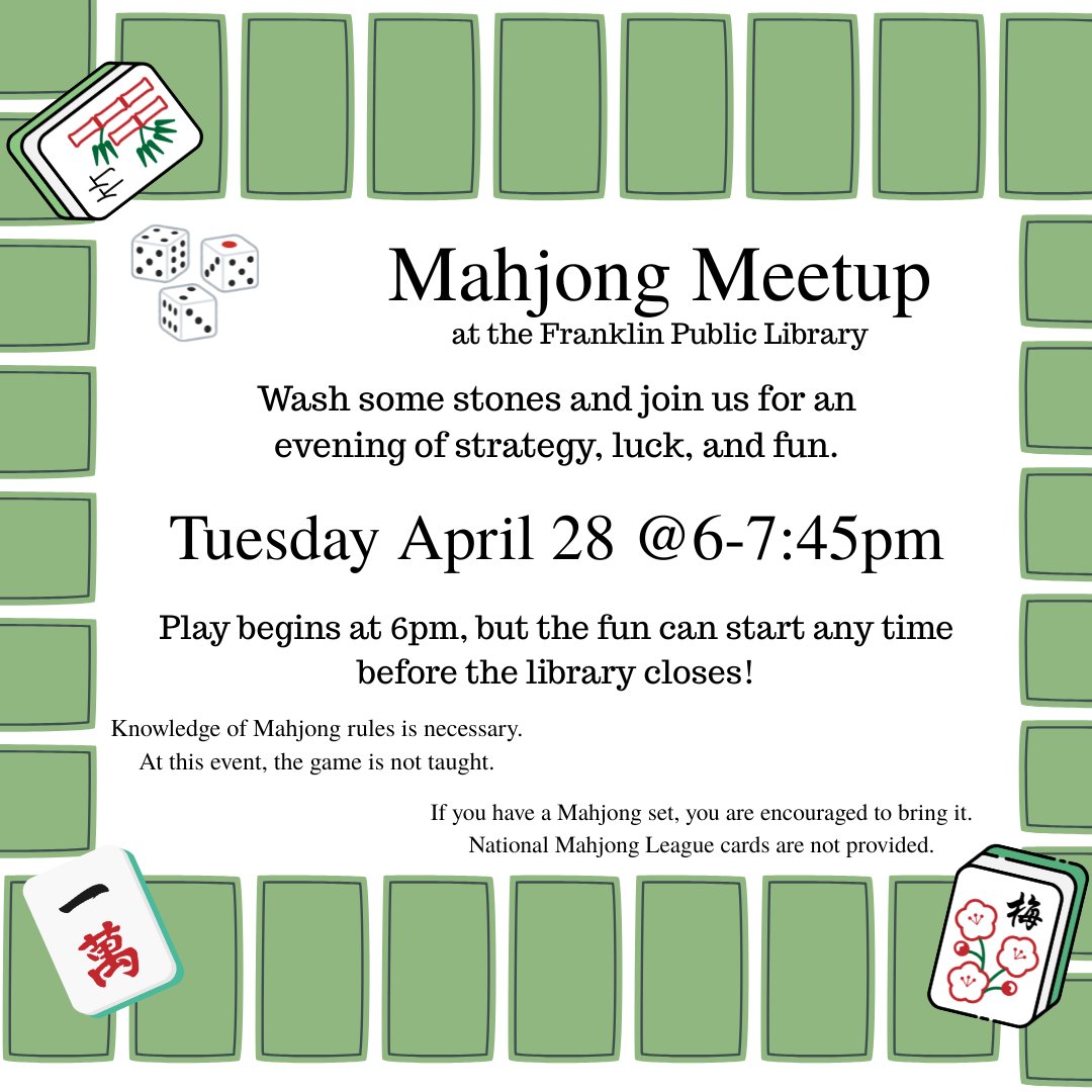 Franklin Library tweet media