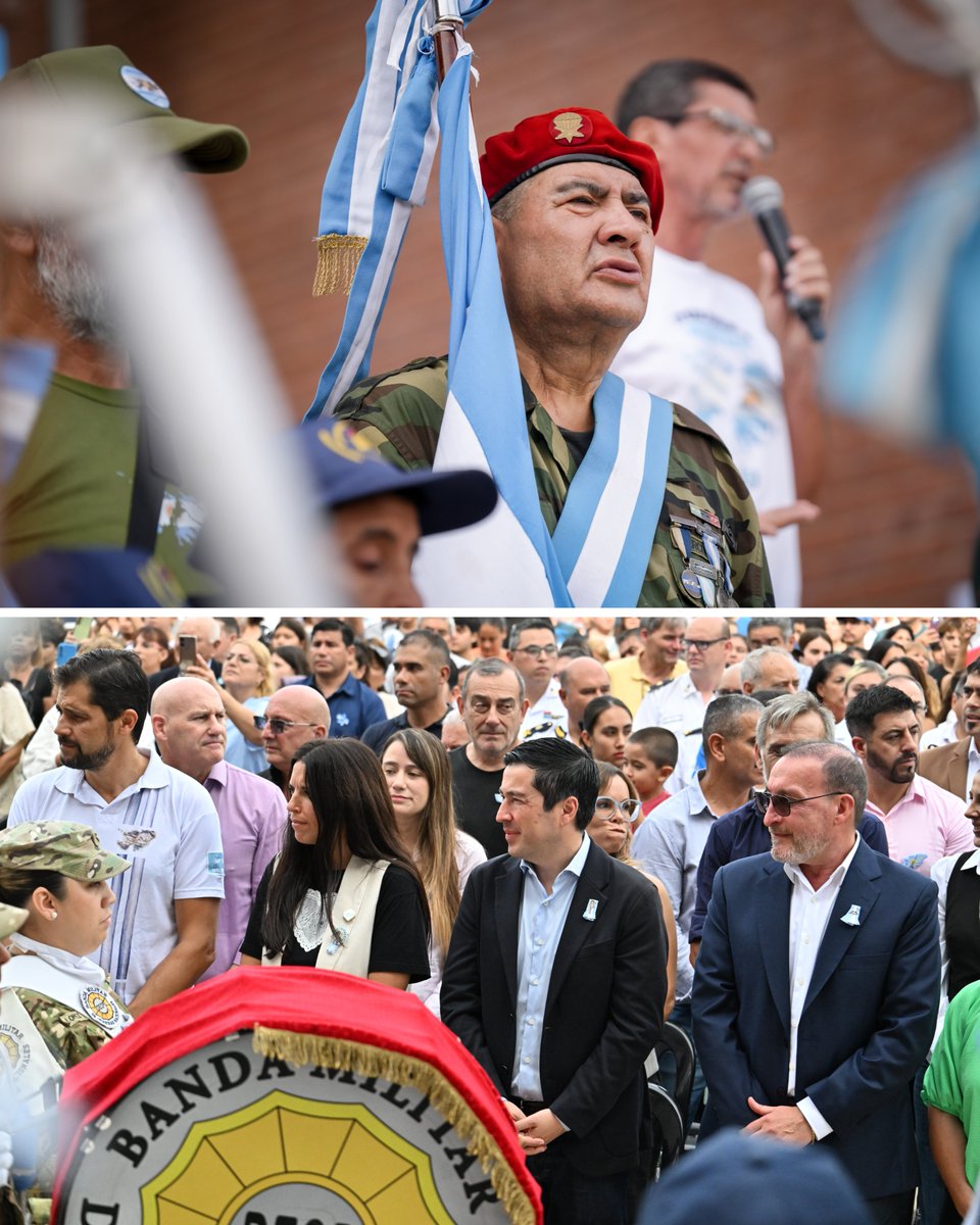 luisvivona's tweet photo. 🇦🇷 • Quiero agradecer profundamente a todas las personas que participaron del acto del 2 de abril, acompañando a nuestros héroes en una fecha que nos une como argentinos.

Gracias a toda la comunidad, a los vecinos y vecinas, a las instituciones, y a cada uno de los artistas que con su talento le dieron un marco tan especial a este homenaje. 

Estos encuentros nos permiten mantener viva la memoria, fortalecer nuestra identidad y seguir transmitiendo a las nuevas generaciones el valor de la soberanía y el compromiso con nuestra historia.

Las Malvinas fueron, son y serán Argentinas 🇦🇷

#MalvinasArgentinas #2DeAbril