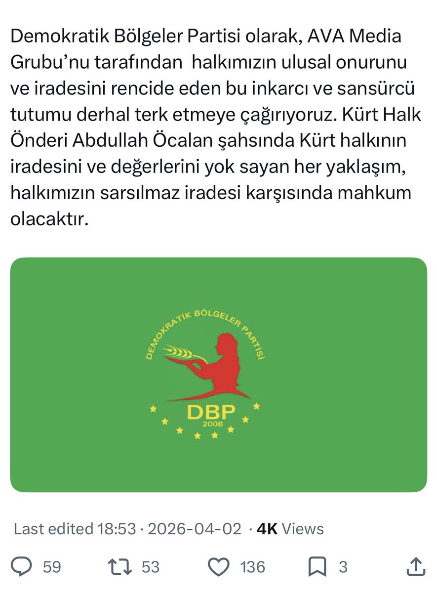 Arif Zêrevan tweet media