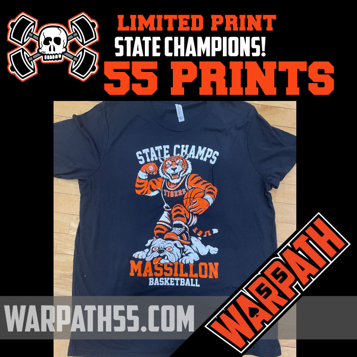 Warpath_55's tweet photo. State Champs. Massillon Tigers. 2026.
Celebrate the title with premium championship tees and hoodies built for true Tiger fans. Every design is limited to only 55 hand-numbered prints and ships ready to wear. Lock yours in before this drop disappears.
https://t.co/XPlit806fp https://t.co/sz9VQENtYa