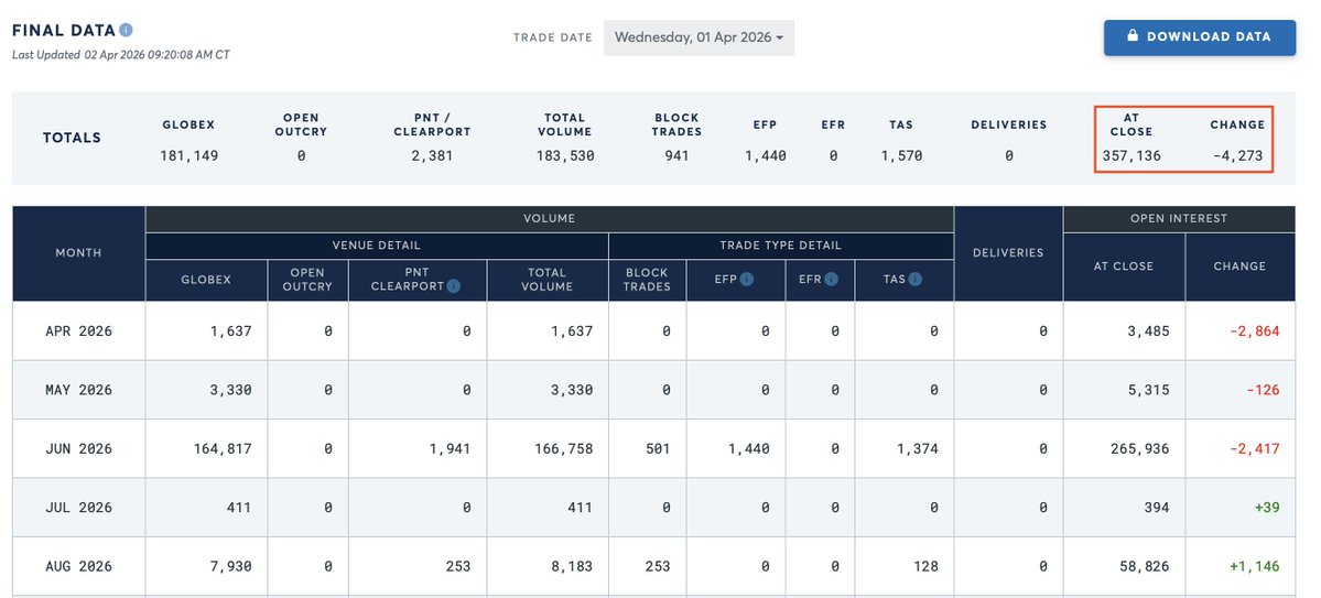 TF Metals Report tweet media