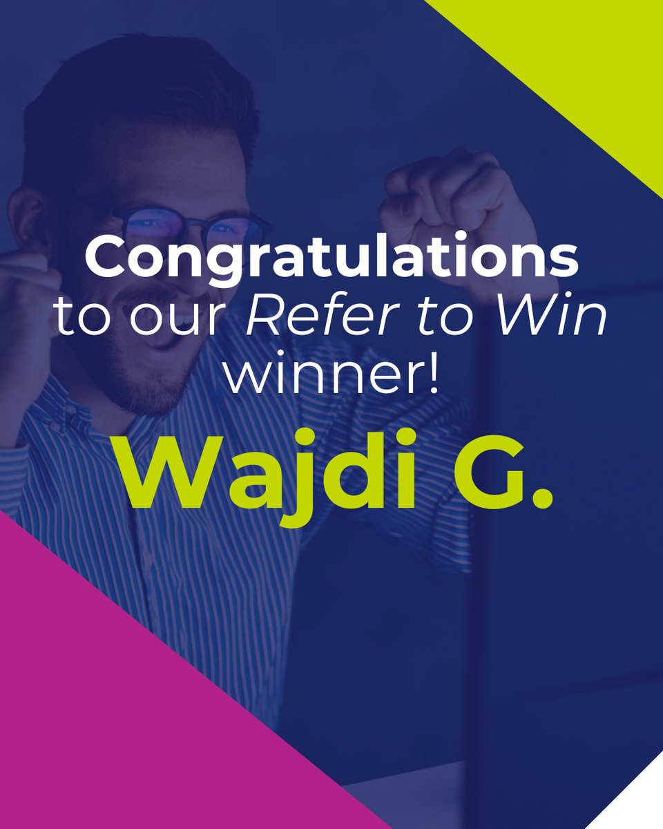 TrigonInsurance's tweet photo. Congrats to Wajdi G., our latest Refer to Win winner!

$500 gift card just for a referral.

- No purchase required
- 1 entry per referral
- Takes seconds

Send someone our way and you could be next:
https://t.co/aJmjcsAKtP

#TrigonInsurance #ReferToWin #OttawaInsurance https://t.co/OiaANngCOm