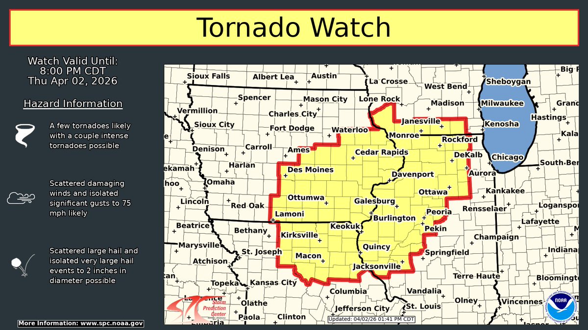NWS Storm Prediction Center tweet media