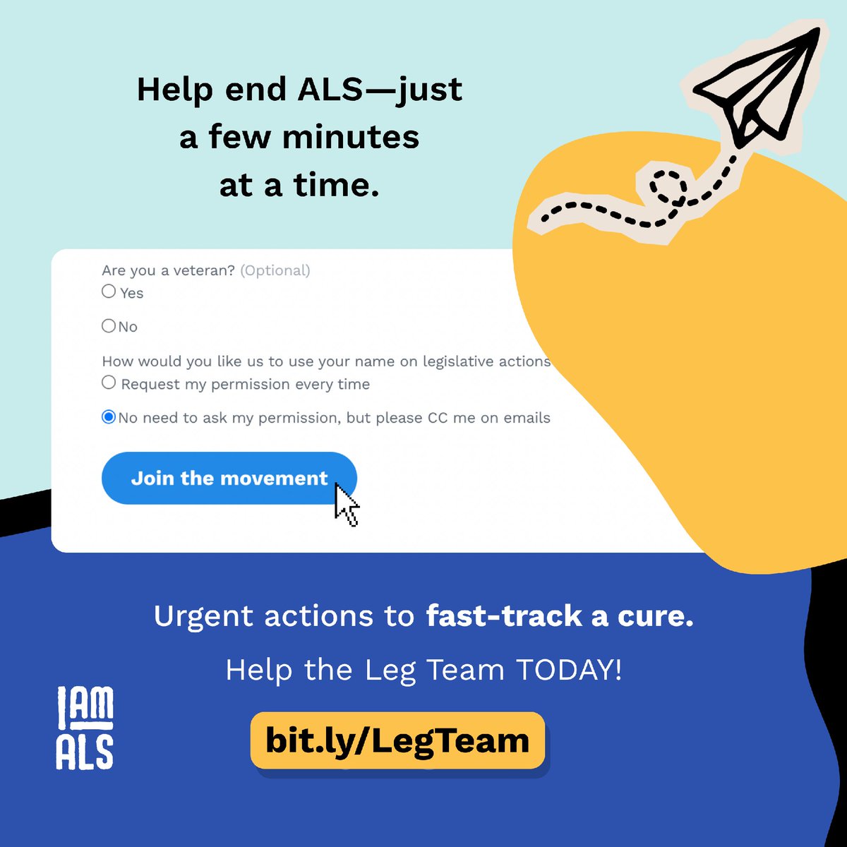 I AM ALS tweet media