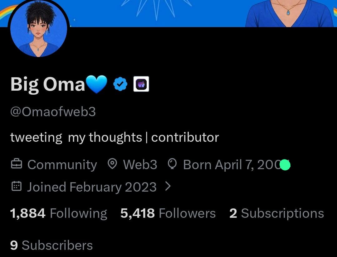 Big Oma💙 tweet media