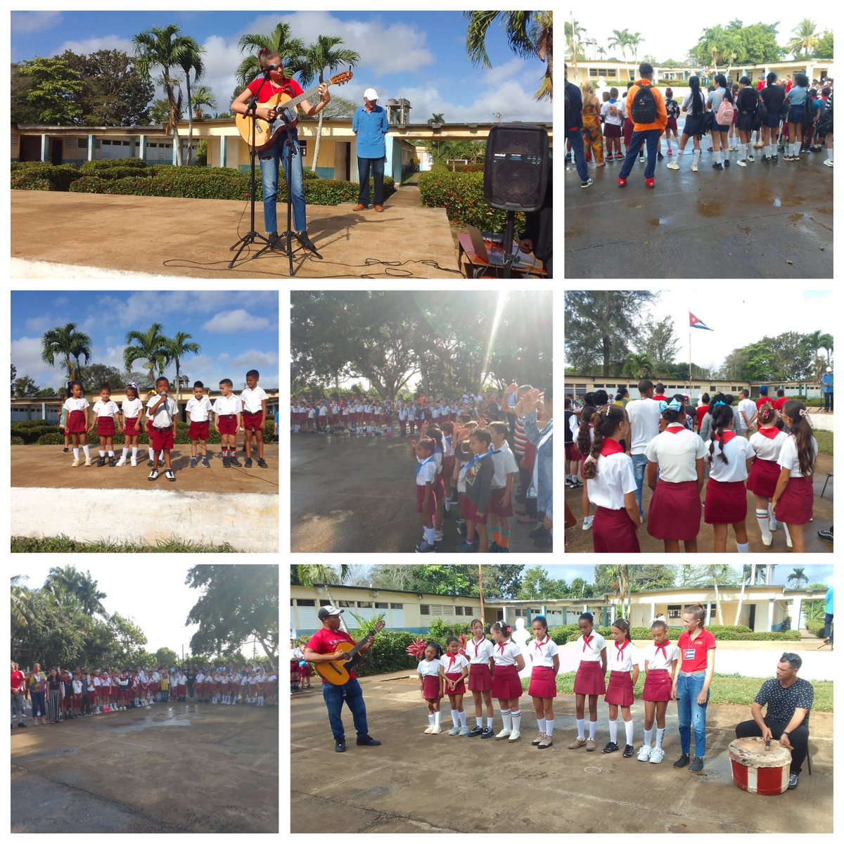 #PorCamagüeyTodo
#CubaMined
El 4 de Abril se convierte en un día de celebración y unidad para los pioneros y jóvenes cubiteños en la Institución educativa Forjadores del Futuro.