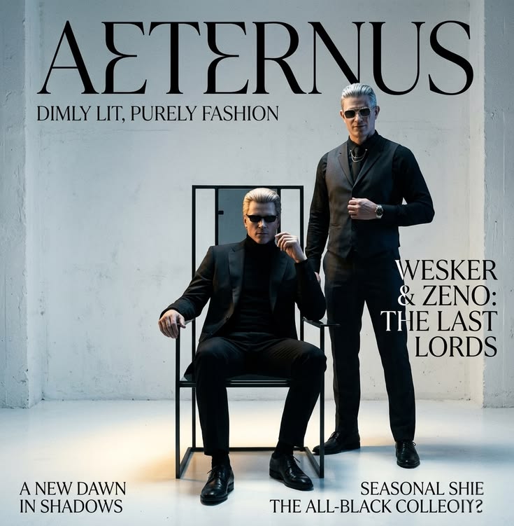 Albert & Zeno Wesker 🇲🇽 🖤🤍 & 🩷💛🩵 tweet media