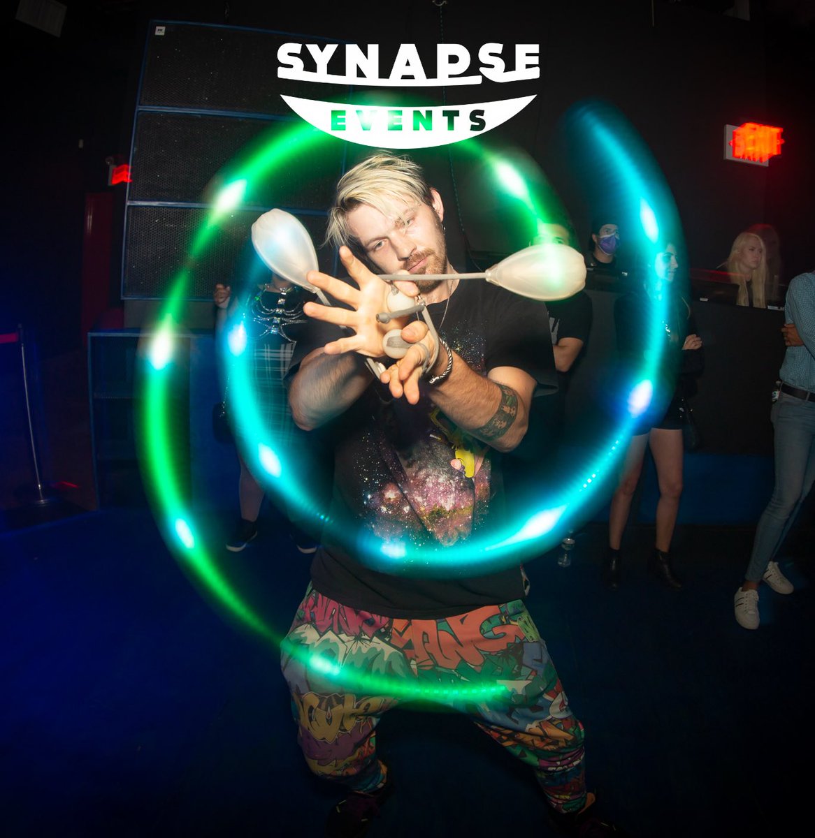 SynapseEventsUS's tweet photo. Hypnotic 🌀

Join us 🫶🏻 https://t.co/0jJ5F5t8O4
.
#Synapse #Events #flow #rave #fun https://t.co/GWQFz9cl59