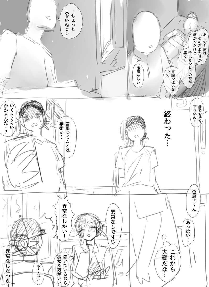 今日の日記「盲腸かもしれない」 