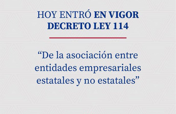 ⚖️🇨🇺 | Destaca Primer Ministro potencialidades de Decreto Ley 114

🗣️Destacó hoy <a href="/MMarreroCruz/">Manuel Marrero Cruz</a> las potencialidades del Decreto Ley 114, que regula las asociaciones entre entidades empresariales estatales y no estatales, en vigor desde este jueves.

Más 👉acn.cu/cuba/destaca-p…