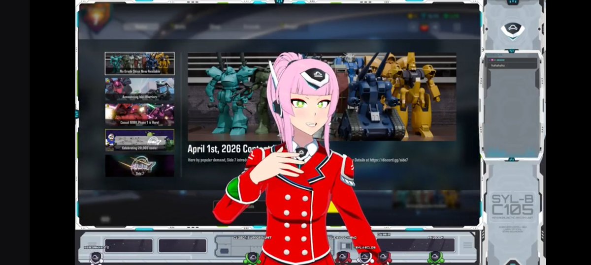 Sylvie Clos - Mecha Vtuber tweet media