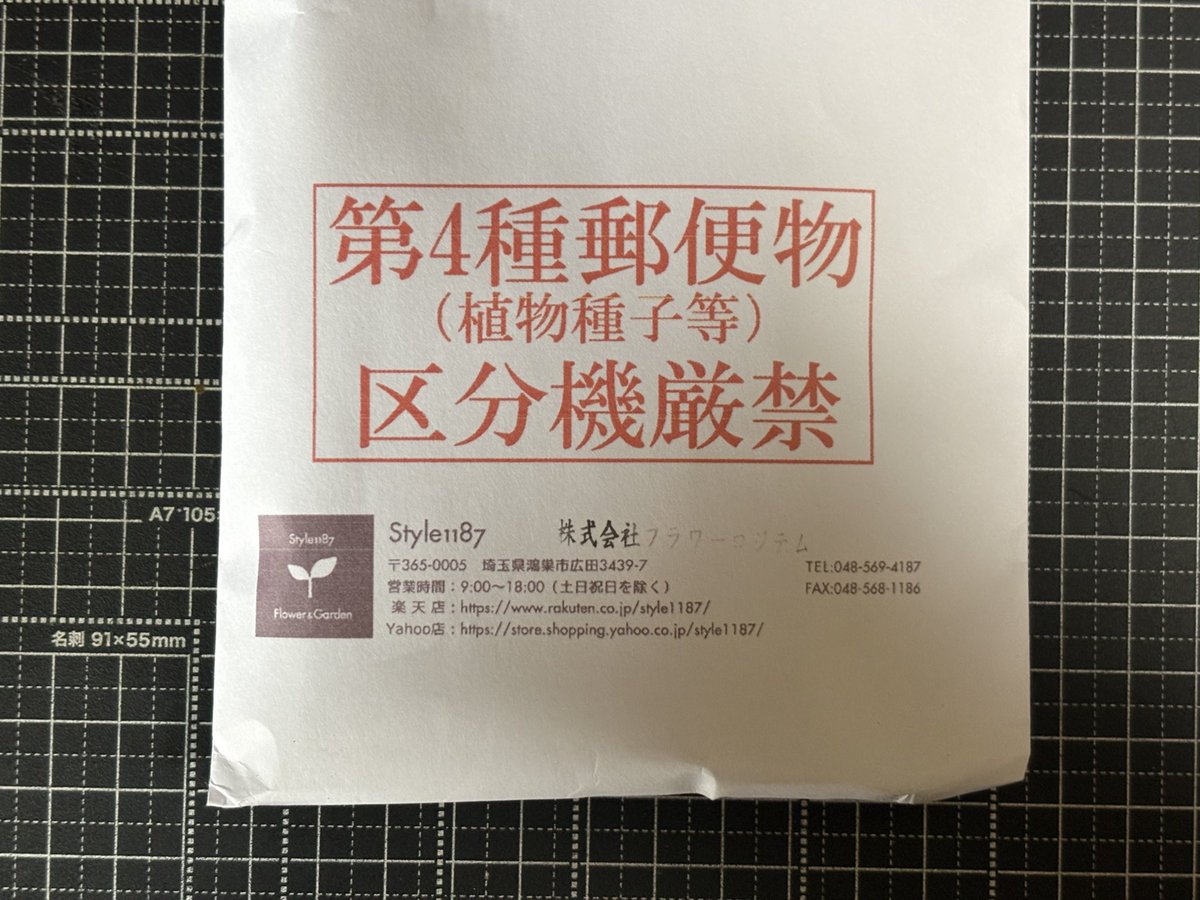 郵便で枝豆の種が届いた
ちょっとエバンゲリオン