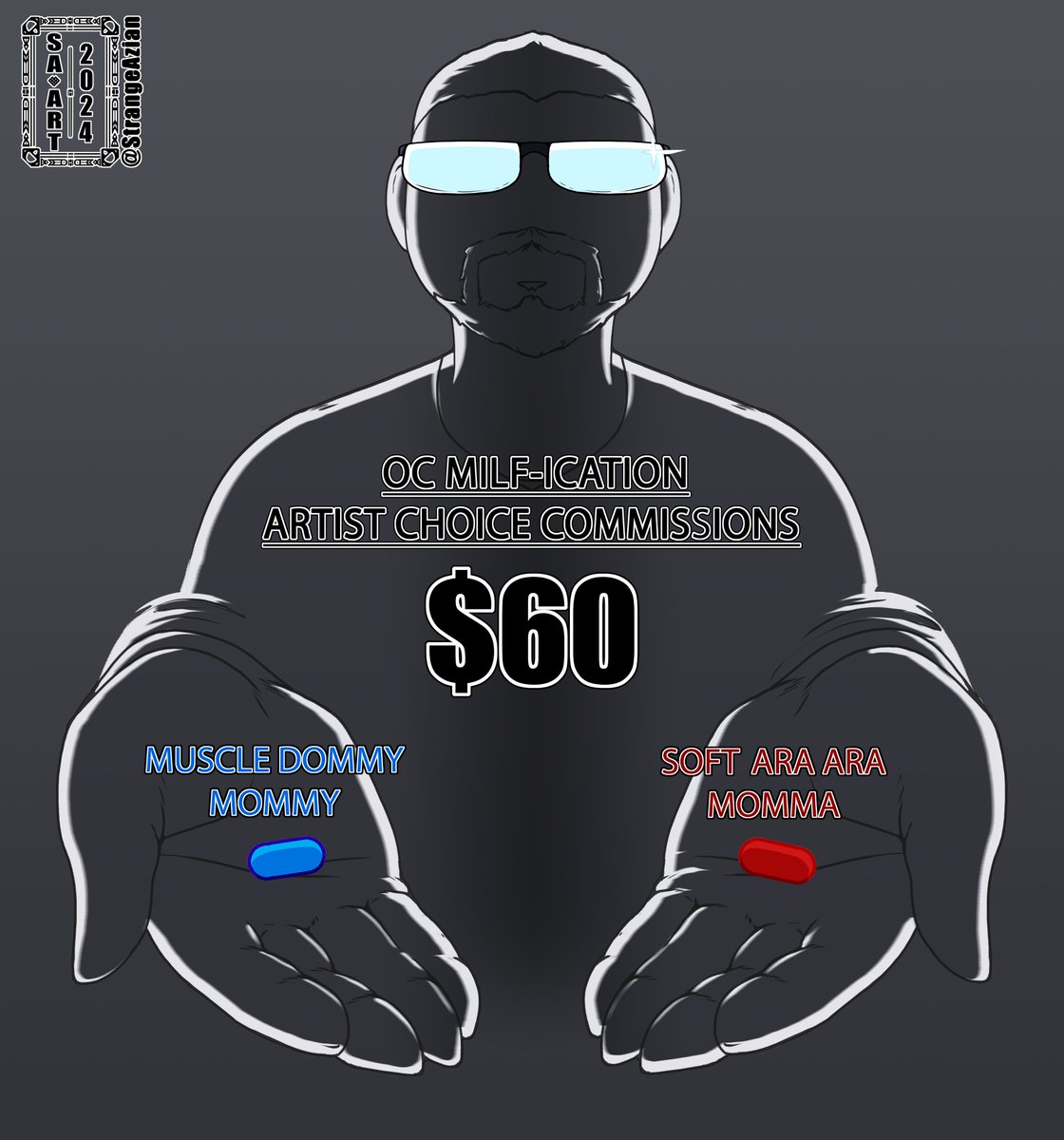 StrangeAzian CMs:Open/Working tweet media