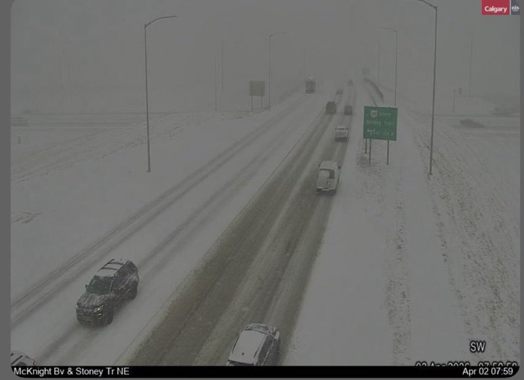 RyanVoutilainen's tweet image. Off to #Calgary this evening… this the snowy scene this morning in the NE near @Calgary_Airport. April it’s 2nd snowiest month.
Meanwhile enjoy spring this Easter weekend, Vancouver! Temps in the mid to upper teens inland Sat-Sun.

#BCStorm #ABStorm #BCWX #ABWX