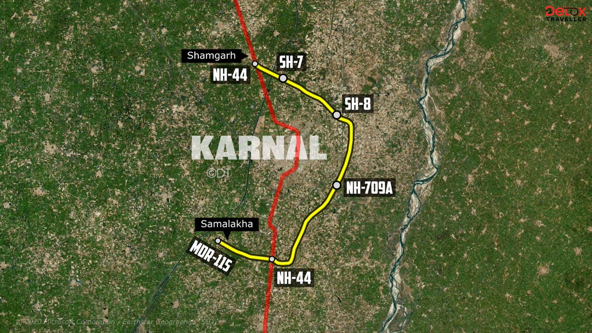 DetoxTravellerr's tweet photo. 34.5 km long, 6-lane Karnal Ring Road - Update No.5 is now live on my channel 
Link : https://t.co/YY5RDFU7r7

Over the past 5.5 months, the project has seen solid progress.
The next deadline for this Ring Road is 31 October 2026, and it is expected to be 100% ready by then ✅

Watch the full details on my YT channel

@nitin_gadkari @hdmalhotra @NayabSainiBJP
