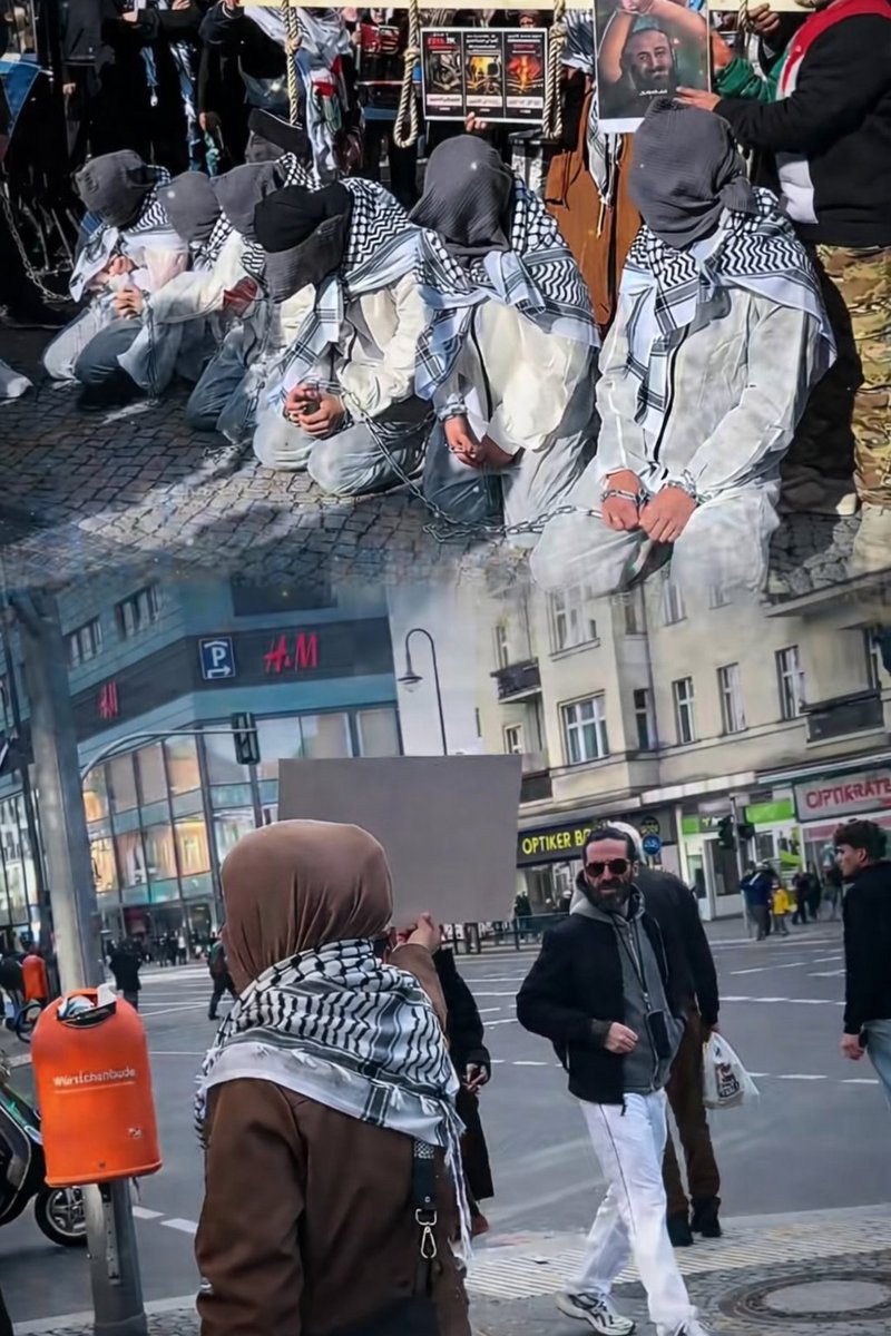 SHDHMD1's tweet photo. Berlin stands in solidarity. 🇵🇸
People in the streets today protesting against the decision to execute Palestinian prisoners — a violation of human rights and international law.
Silence is complicity. The world must act.
#FreePalestine #Berlin #HumanRights #Gaza https://t.co/IWTgtL1JJU
