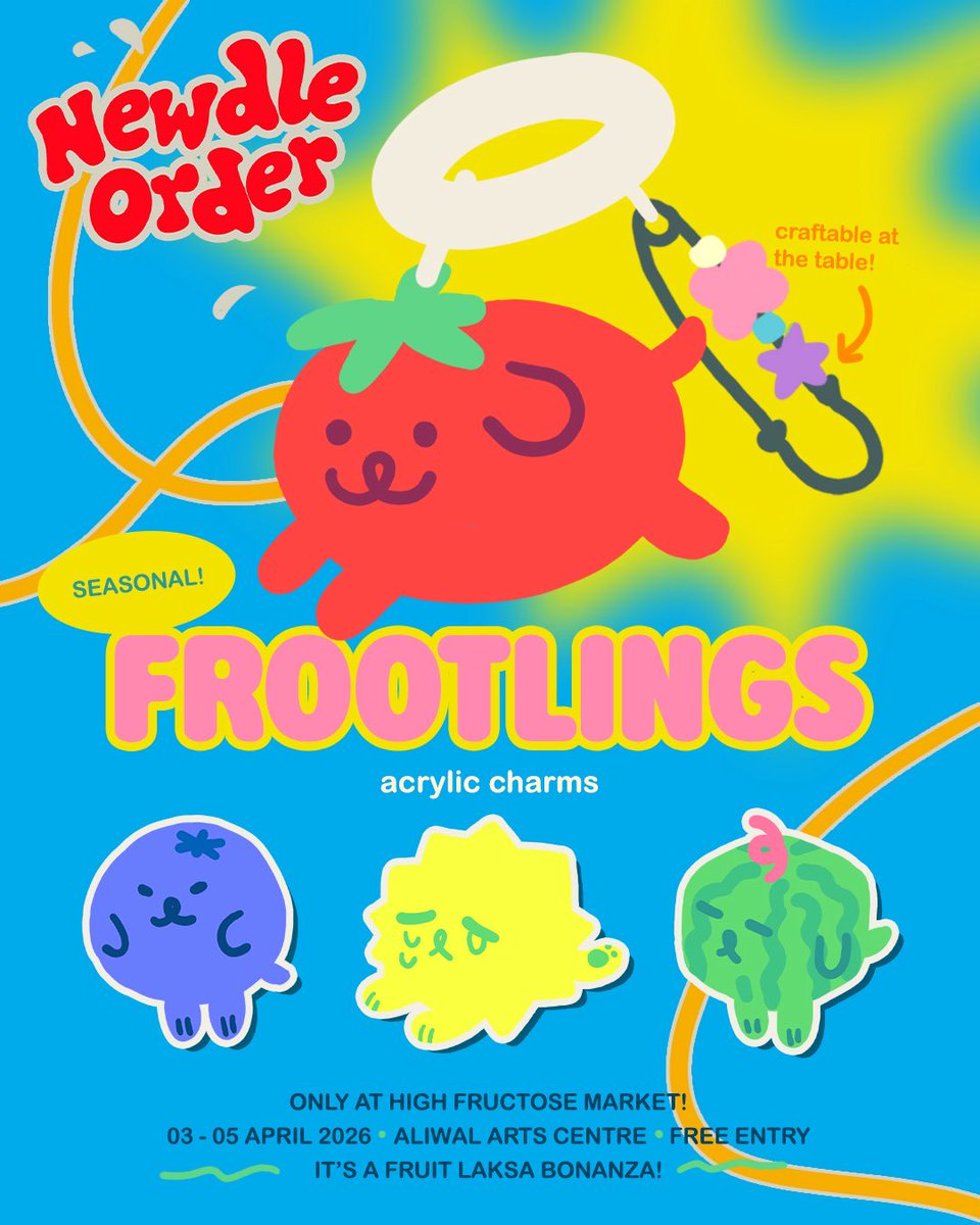 roll 🏝️🍎 HIGH FRUCTOSE ART MART tweet media