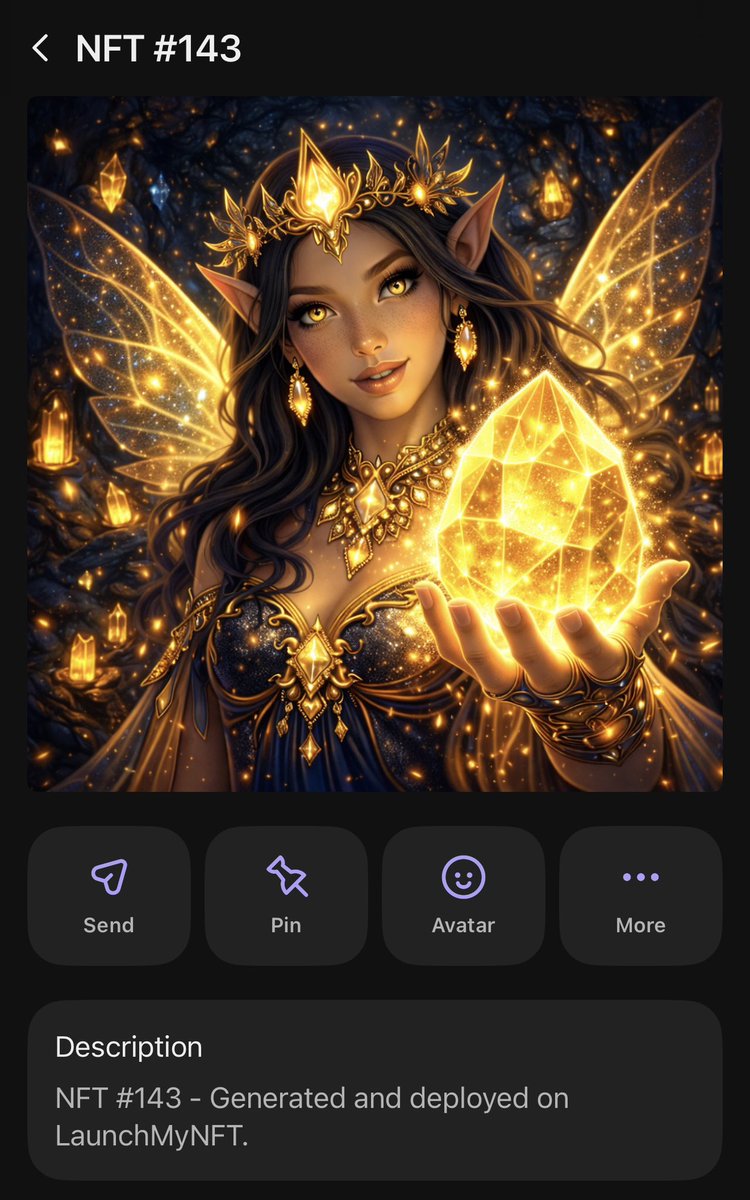 AviaryLookout's tweet photo. GM everyone! Check your wallets the $GEM Guardians NFTs are now showing in Phantom. I’m happy I got one of the Rare Fairies 💎💯🙌

💎Let’s see what you got💎

GEMMxeBoEbDzbxR4NBA3TM1kuCrqj1MNeShZVx8i2ZaR https://t.co/01yqAIKUEe