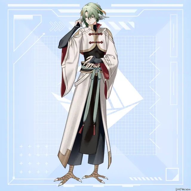 xint0582's tweet photo. 納品しました🪽
耳が羽��になっているの、あまりにも好きです🙏

『Lost Arcadia』(C)心太／Re:version
原寸：https://t.co/ebxGCZMASY https://t.co/jImLM4NFyQ