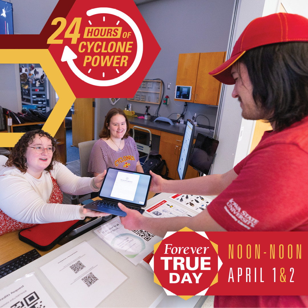 Iowa State U Library tweet media
