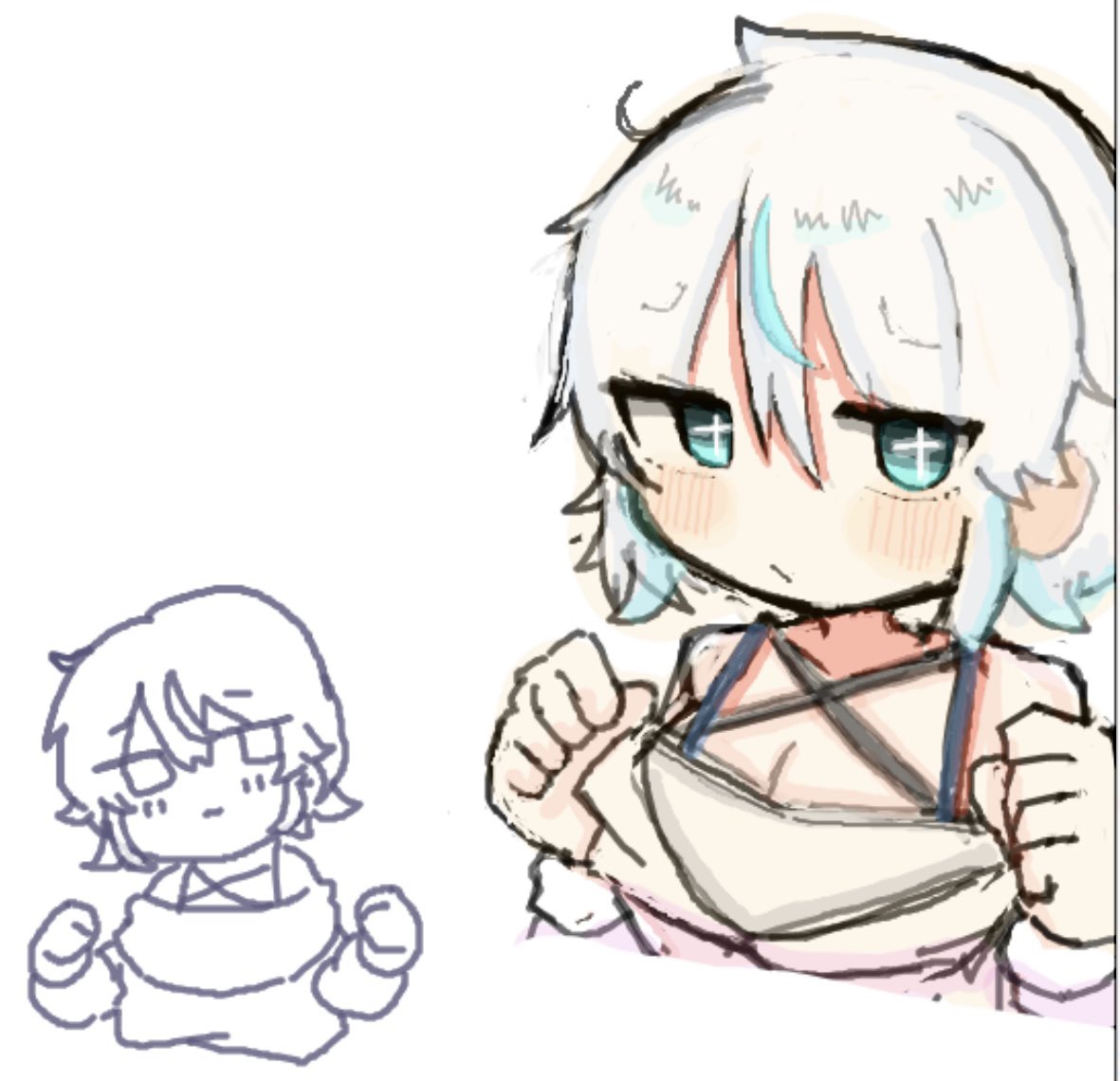 しろ2(左下なんちてなさん作)