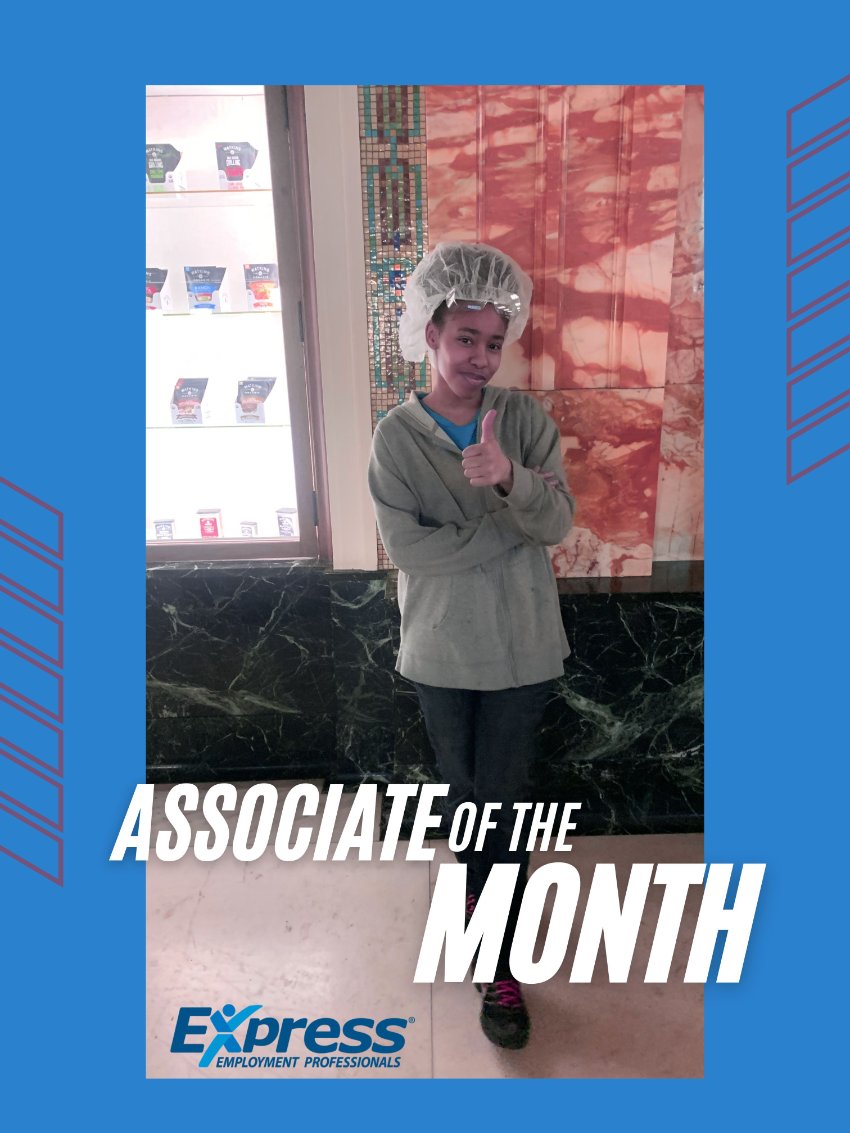 👏 Associate of the Month Spotlight 👏
We’re proud to recognize Kamya as our Associate of the Month! Her dedication to showing up every day and supporting her team through high demand on the production floor truly sets her apart.
Thank you, Kamya, for all that you do!