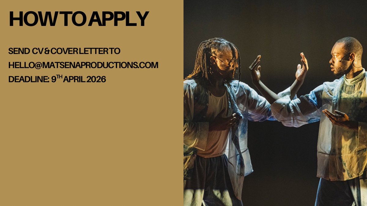 matsenaprod's tweet photo. Hi friends! We’re HIRING for an exciting new role. If you or anyone you know is interested then please do send a CV &amp; Cover Letter to hello@matsenaproductions.com DEADLINE Thursday 9th April. 
-
Average 6 days/month at £150/day
LETS GET TO WORK 
-
Feel free to DM us any questions https://t.co/a3NA147sBZ