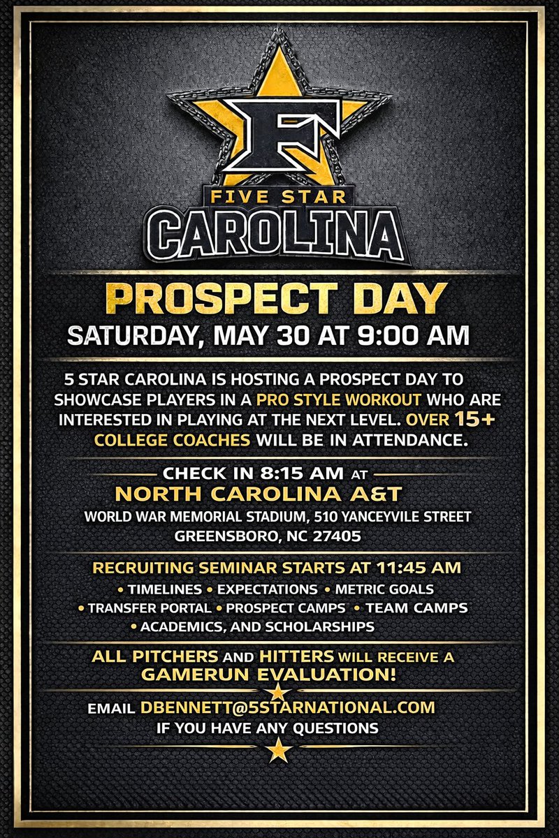 5 Star Carolina tweet media